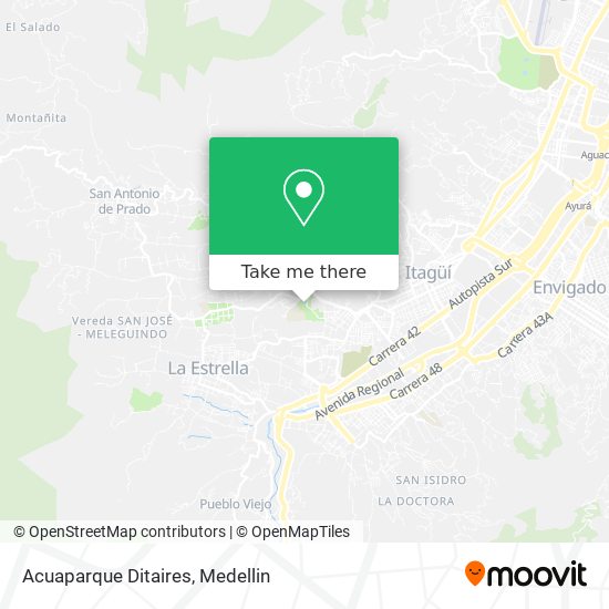 Mapa de Acuaparque Ditaires
