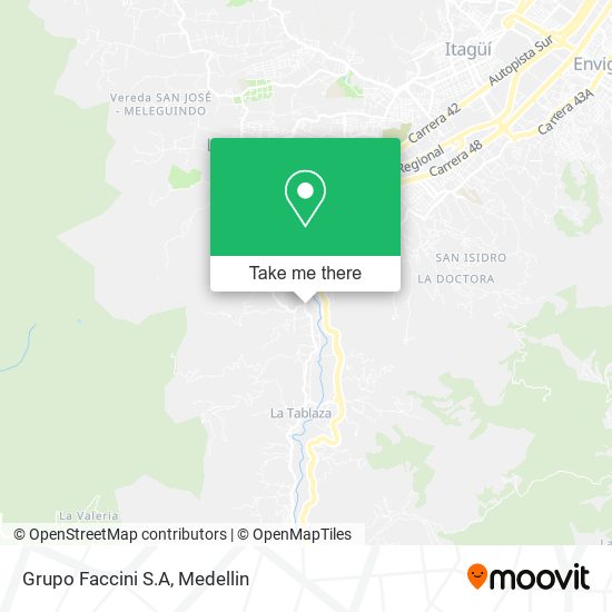 Mapa de Grupo Faccini S.A