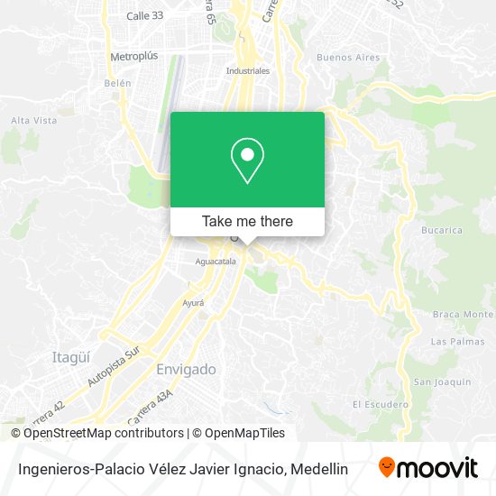 Mapa de Ingenieros-Palacio Vélez Javier Ignacio