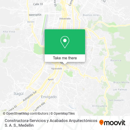 Constructora-Servicios y Acabados Arquitectónicos S. A. S. map
