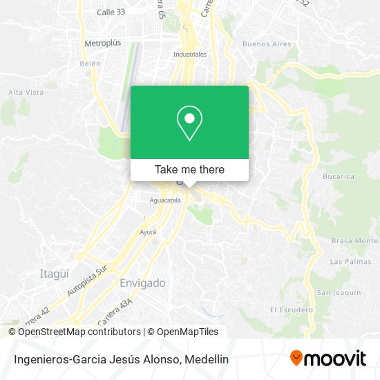 Ingenieros-Garcia Jesús Alonso map