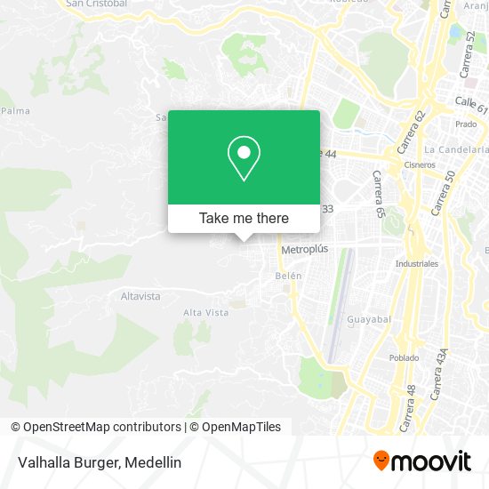 Mapa de Valhalla Burger