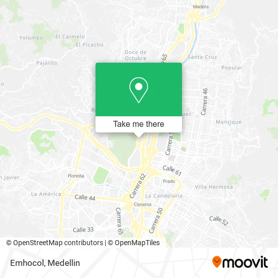Emhocol map
