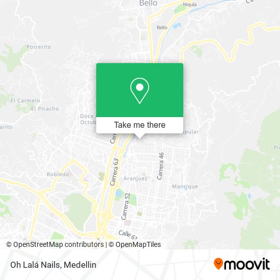 Mapa de Oh Lalá Nails