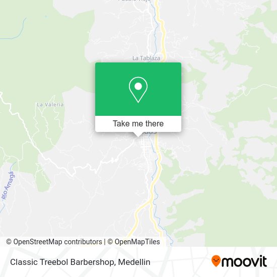 Mapa de Classic Treebol Barbershop