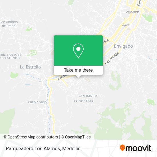 Parqueadero Los Alamos map