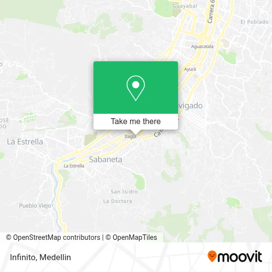 Infinito map