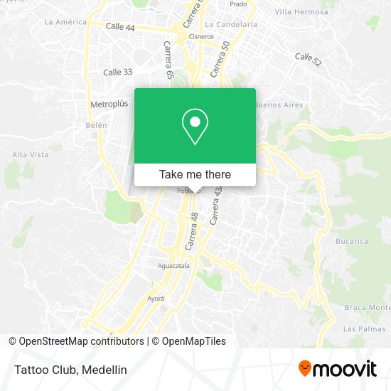 Mapa de Tattoo Club