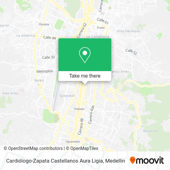Cardiólogo-Zapata Castellanos Aura Ligia map
