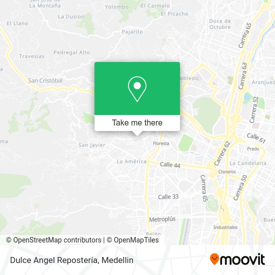 Dulce Angel Repostería map