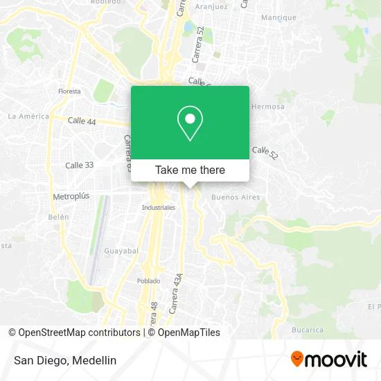 San Diego map