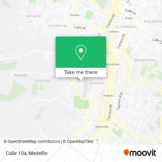 Mapa de Calle 10a