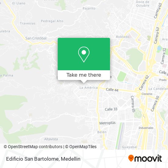 Mapa de Edificio San Bartolome