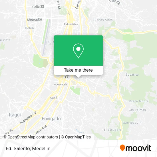 Ed. Salento map