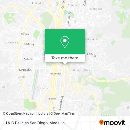 J & C Delicias San Diego map