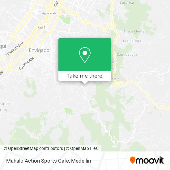 Mahalo Action Sports Cafe map