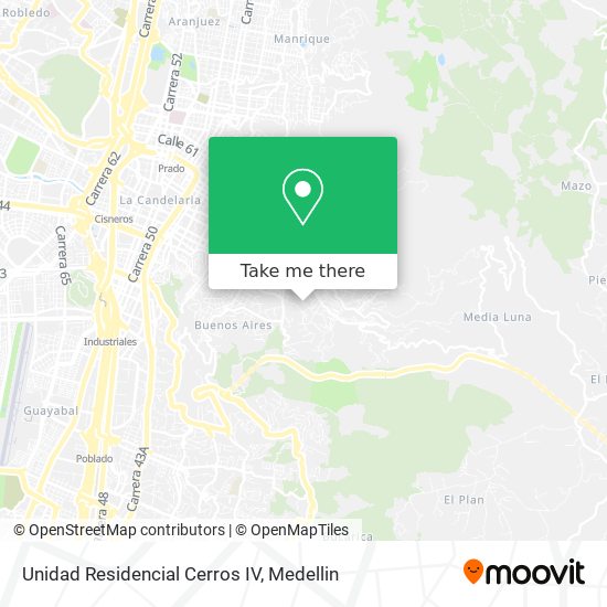 Unidad Residencial Cerros IV map