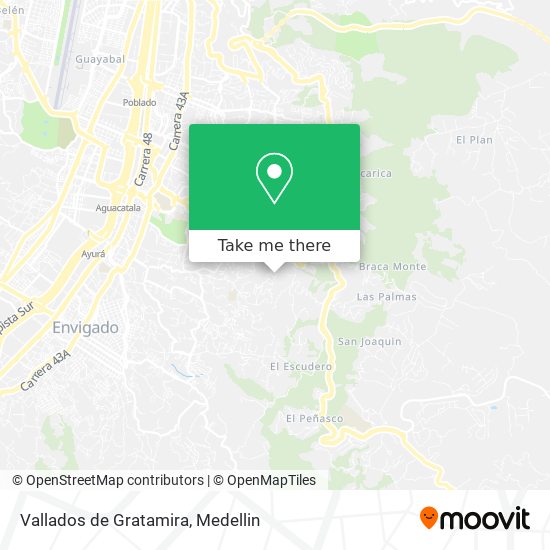 Vallados de Gratamira map