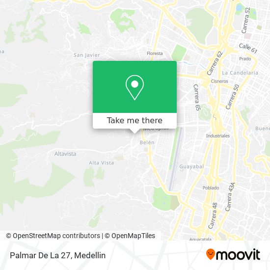 Mapa de Palmar De La 27