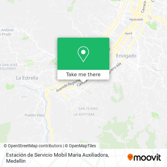 Estación de Servicio Mobil Maria Auxiliadora map