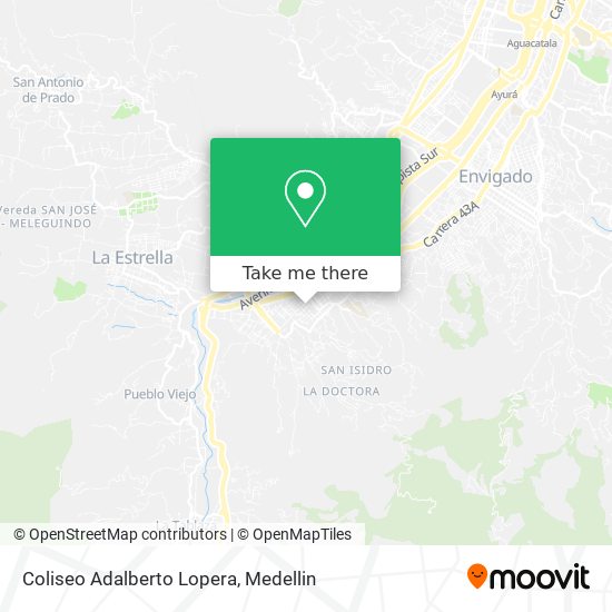 Coliseo Adalberto Lopera map