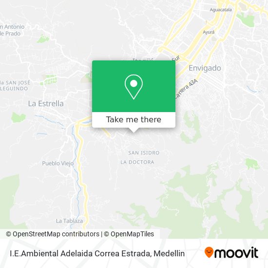 Mapa de I.E.Ambiental Adelaida Correa Estrada