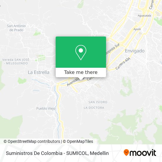 Mapa de Suministros De Colombia - SUMICOL
