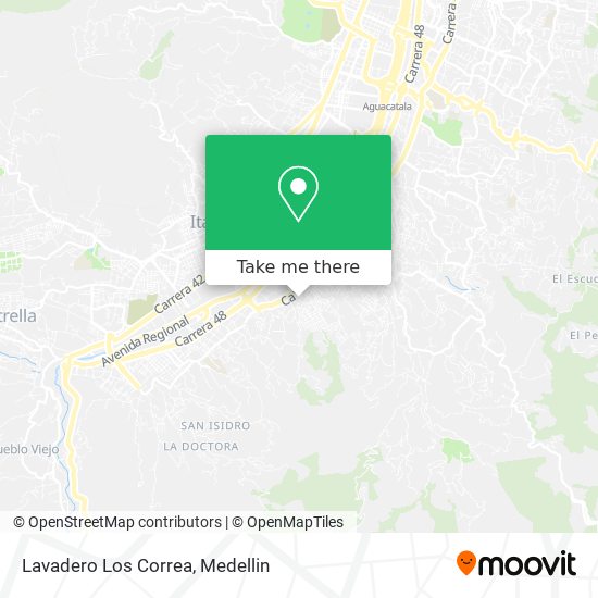 Mapa de Lavadero Los Correa