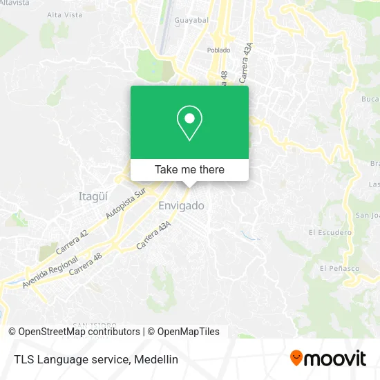 Mapa de TLS Language service