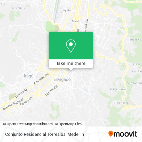 Conjunto Residencial Torrealba map