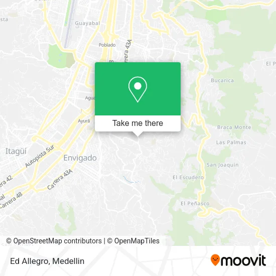 Ed Allegro map