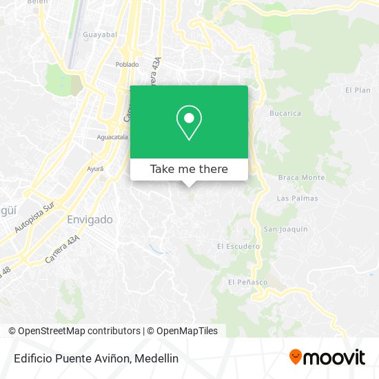 Mapa de Edificio Puente Aviñon