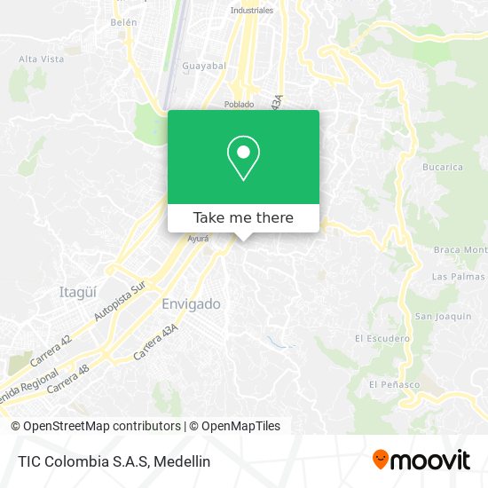 TIC Colombia S.A.S map