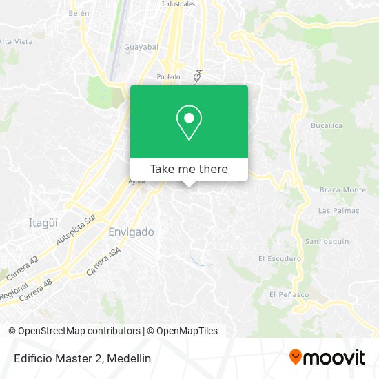 Edificio Master 2 map