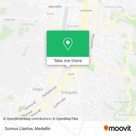 Mapa de Somos Llantas