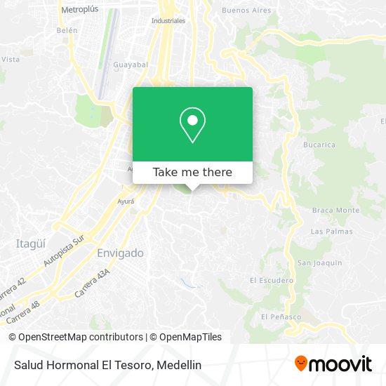 Salud Hormonal El Tesoro map