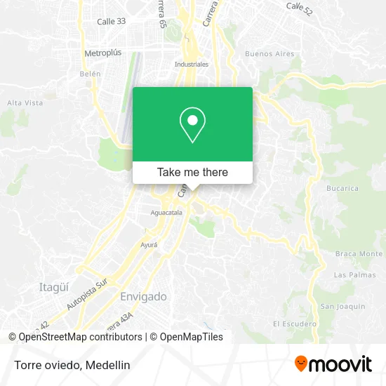 Torre oviedo map