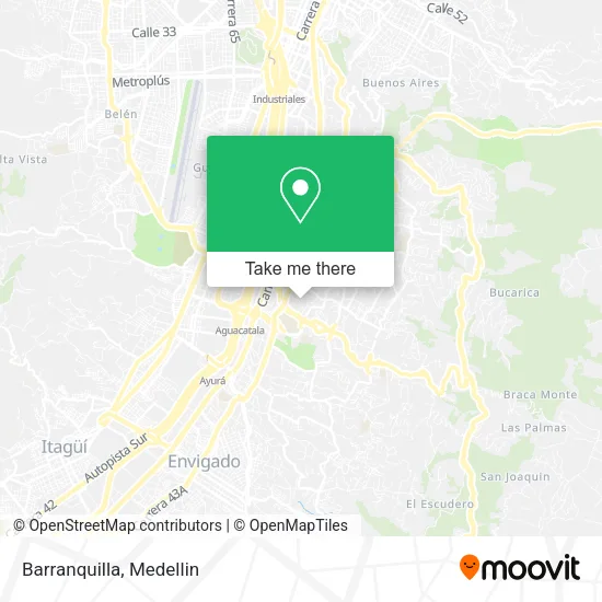 Mapa de Barranquilla