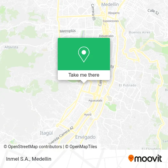 Inmel S.A. map