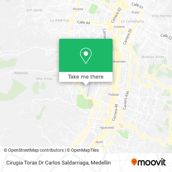Cirugía Torax Dr Carlos Saldarriaga map
