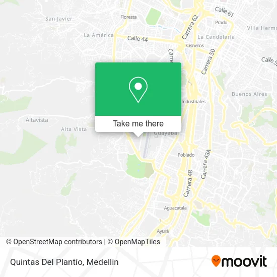 Quintas Del Plantío map