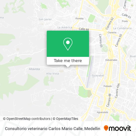 Consultorio veterinario  Carlos Mario Calle map