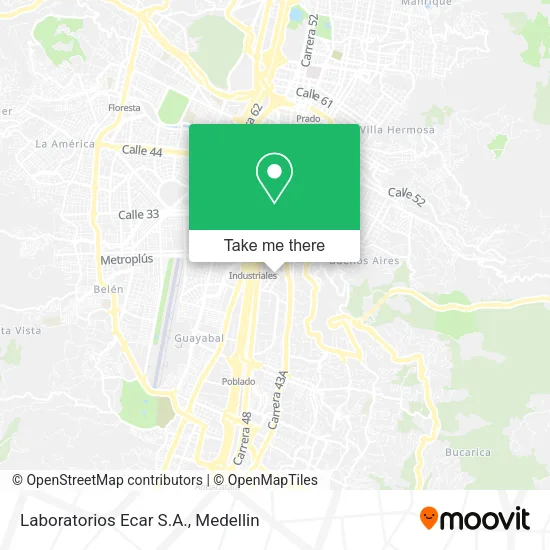 Laboratorios Ecar S.A. map