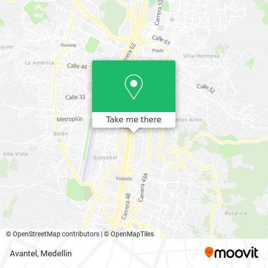 Avantel map