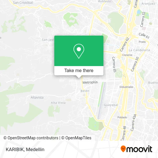 KARIBIK map