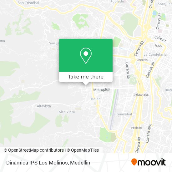 Dinámica IPS Los Molinos map