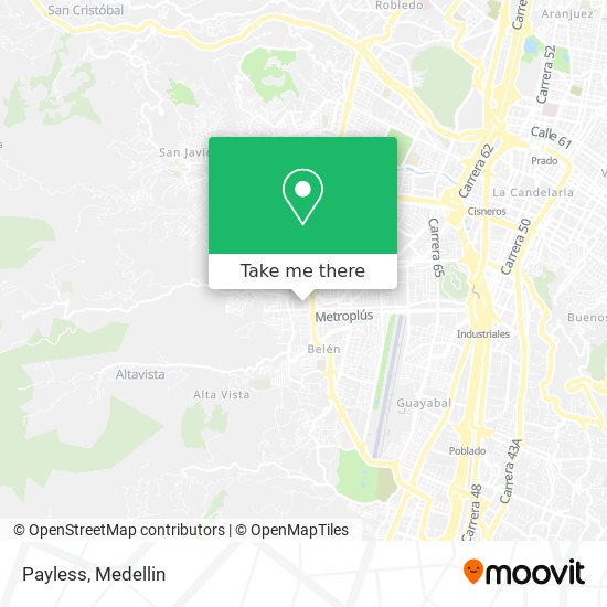 Payless map