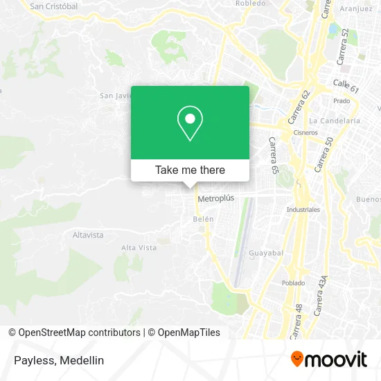 Payless map