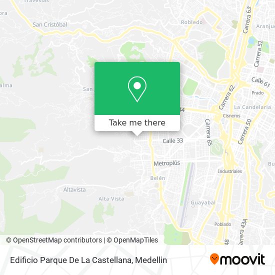 Edificio Parque De La Castellana map