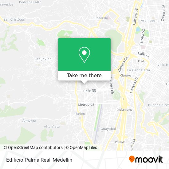 Edificio Palma Real map